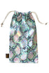 Sandales Wrap Foulard Soie "Crystal Python"